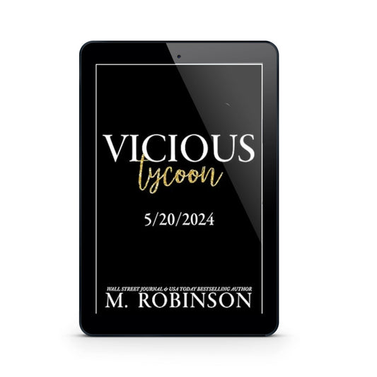 Vicious Tycoon (DISCREET E-Book) Pre-Order
