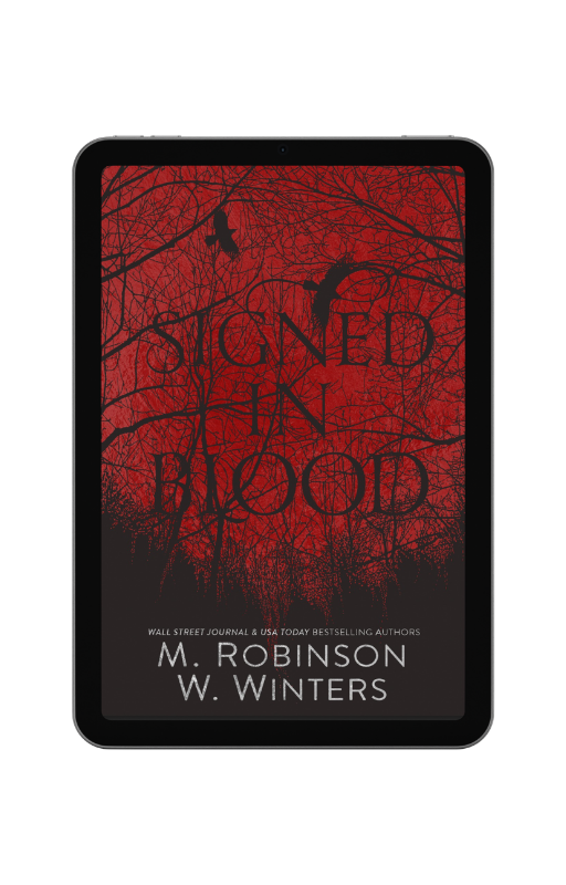 Signed in Blood, A Dark, Enemies to Lovers, Romantic Horror