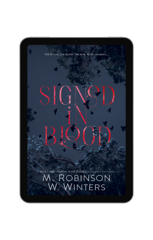 Signed in Blood, A Dark, Enemies to Lovers, Romantic Horror