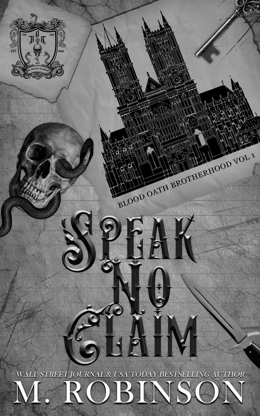 Speak No Claim (BOOK 1)  E-Book SPECIAL EDITION (Pre-Order)